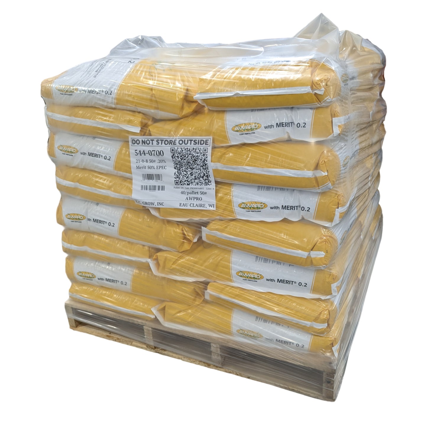 21-0-8 Fertilizer with 0.2% Merit bag (50 lbs)