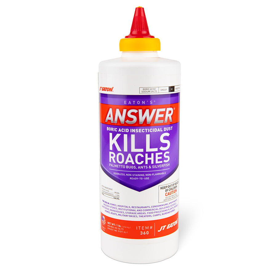 Answer 360 Boric Acid Insecticidal Dust bottle (16 oz)