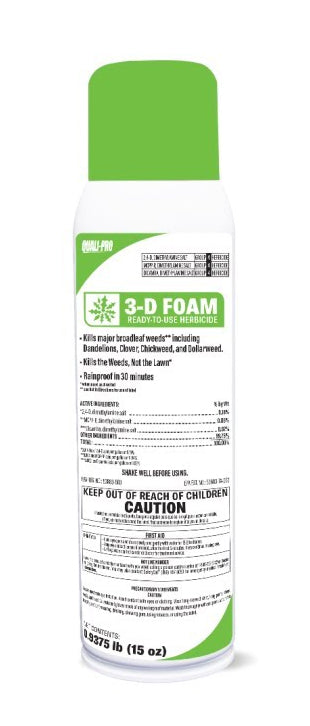 3-d foam herbicide 3-D Foam Aerosol Herbicide