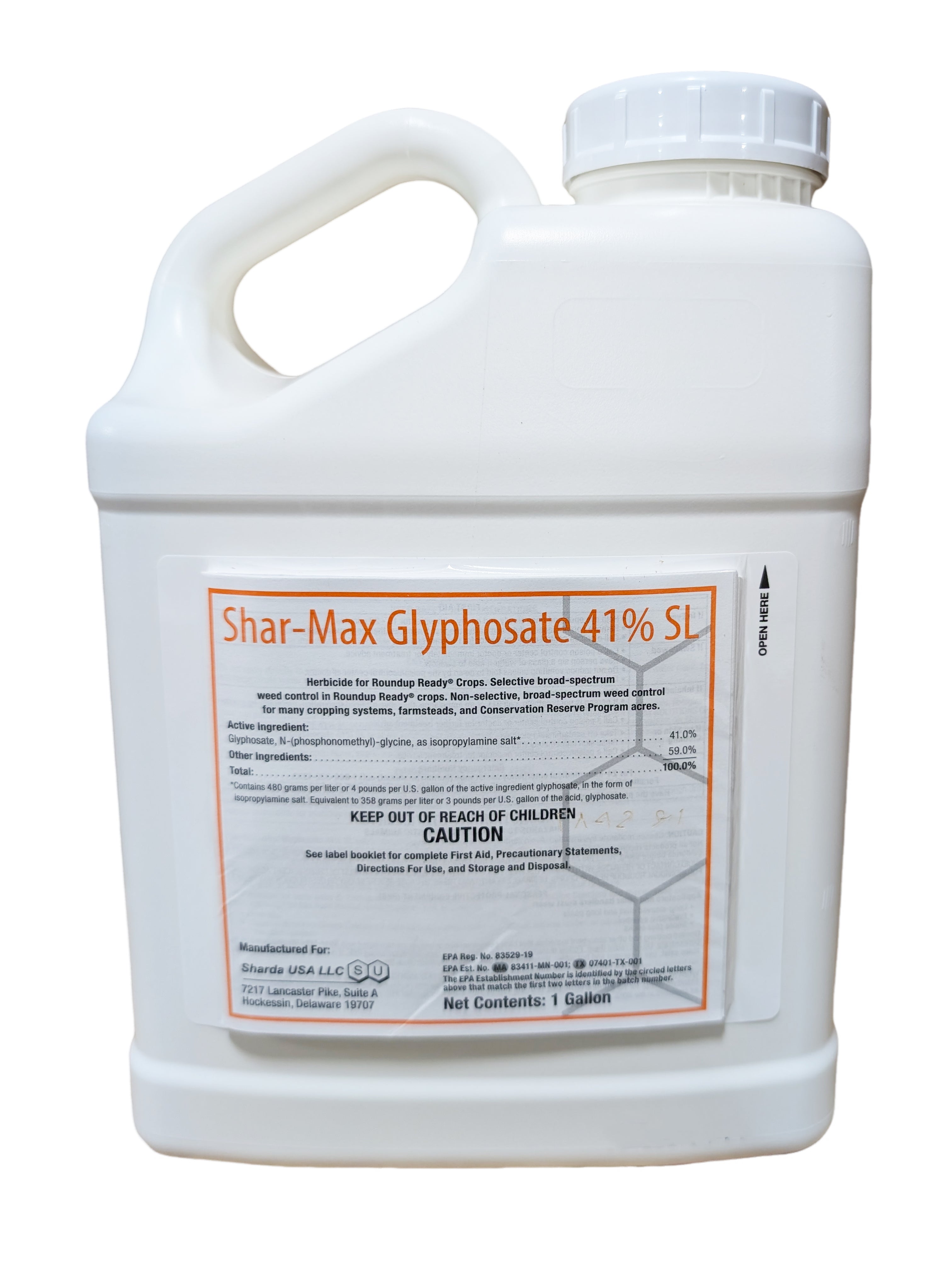 glyphosate systemic herbicide Shar-Max Glyphosate 41% gallon (128 oz)