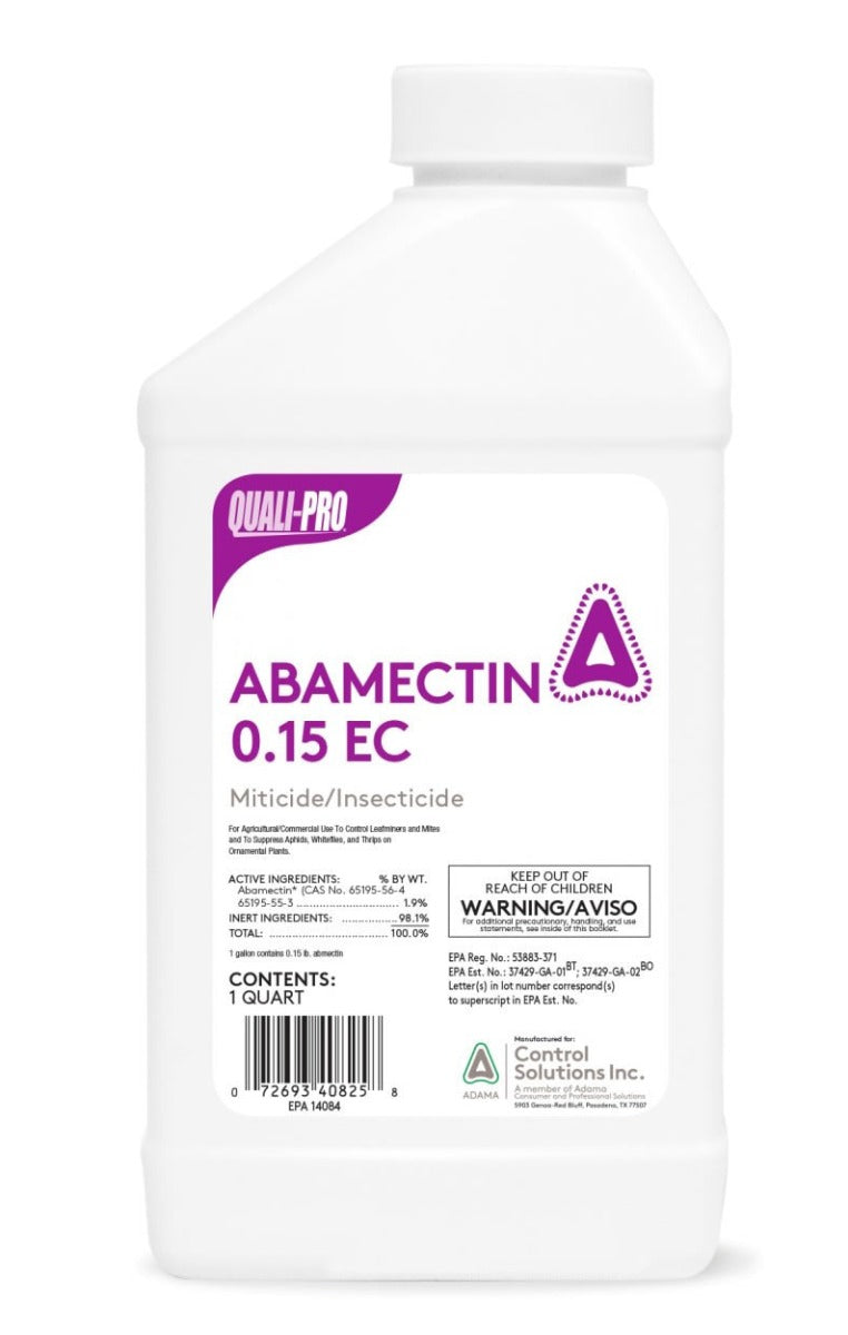 Abamectin 0.15 EC Miticide quart (32 oz)