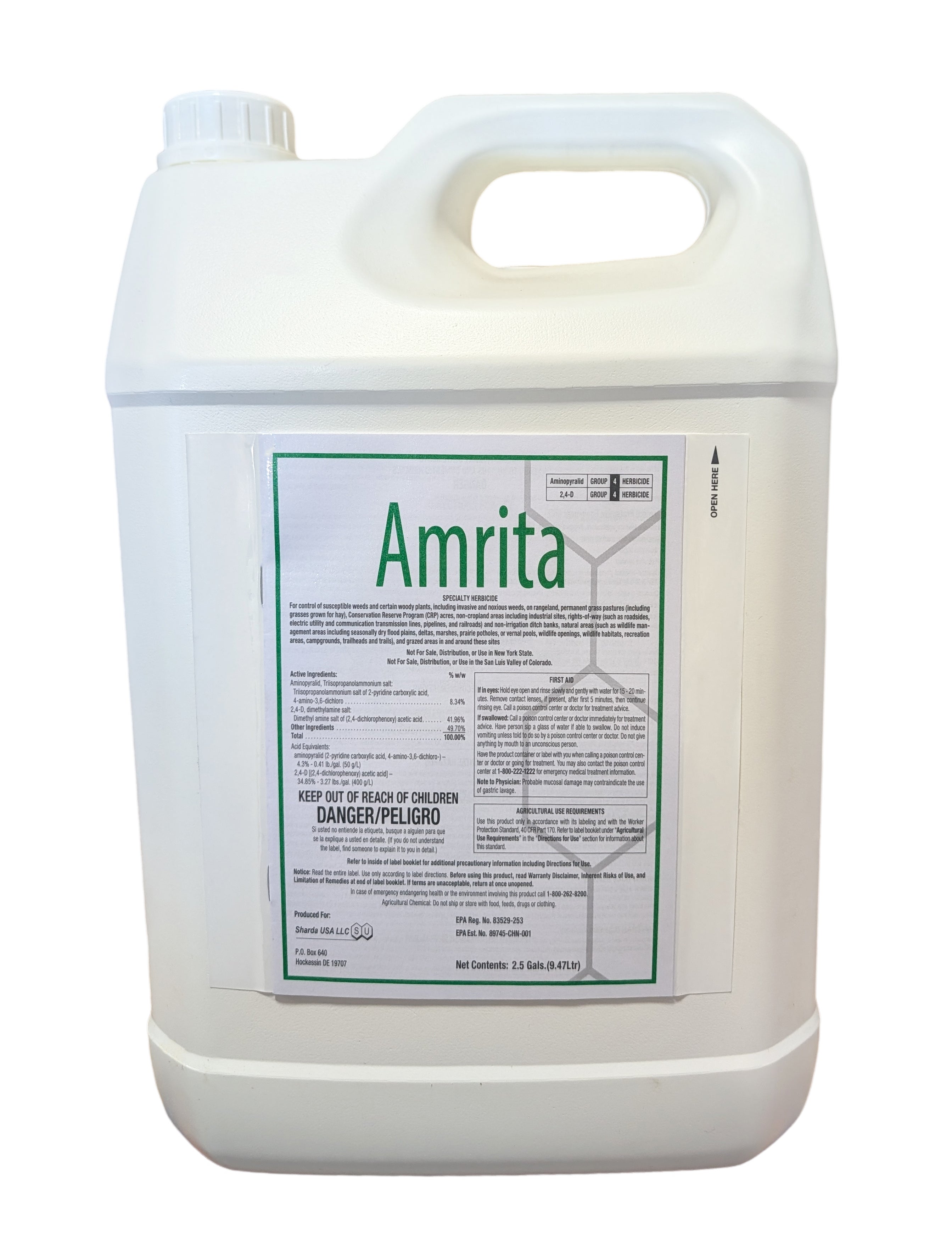 Amrita Specialty Herbicide (Grazon Next, Gunslinger AMP) jug (2.5 gal)