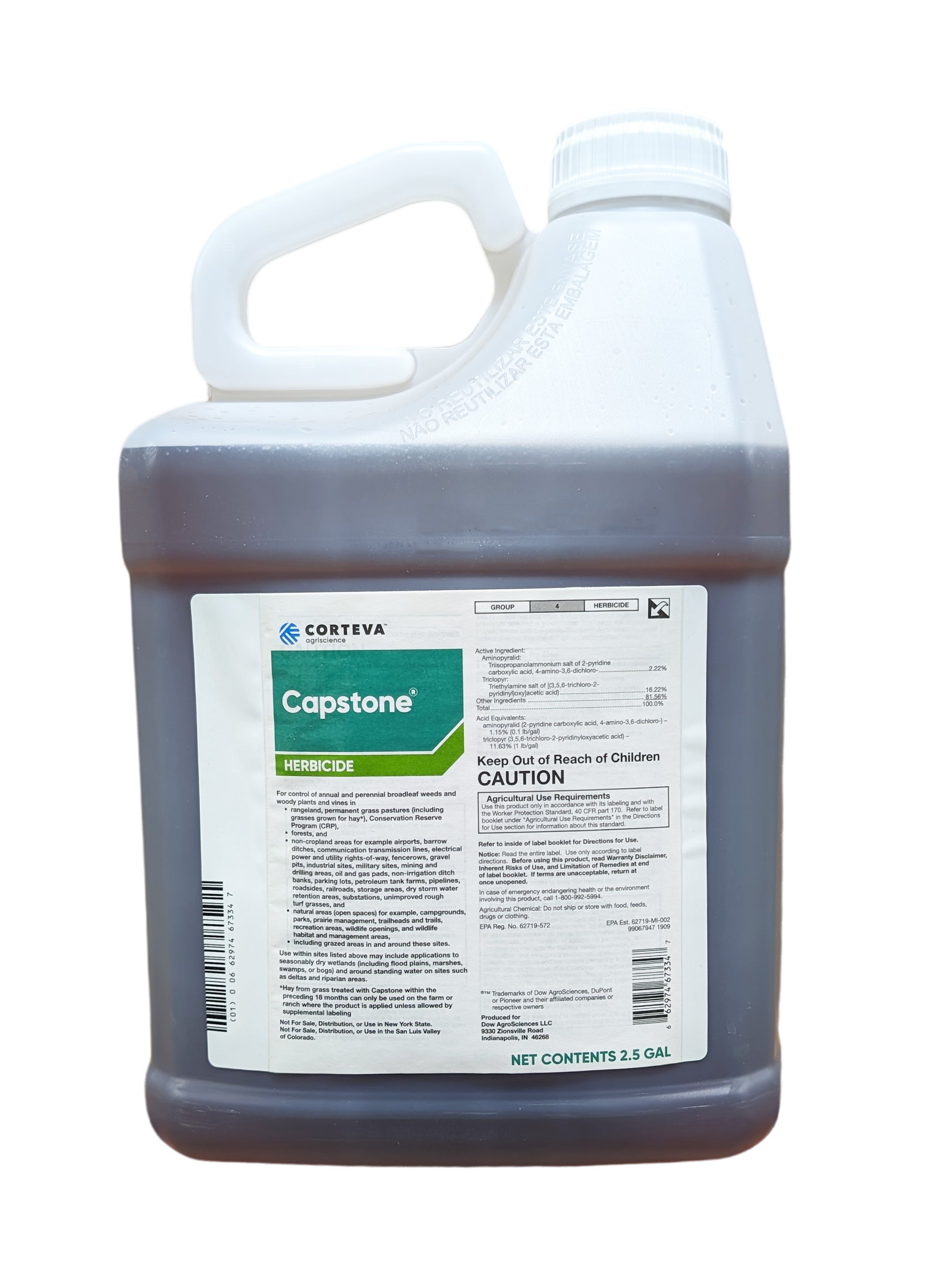 herbicide powder glyphosate Capstone Specialty Herbicide