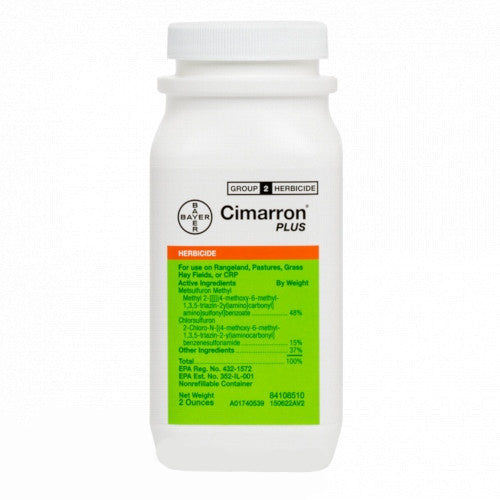 Cimarron Plus Herbicide bottle (2 oz)