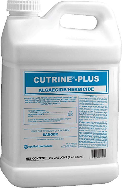 Cutrine Plus Algaecide jug (2.5 gal)