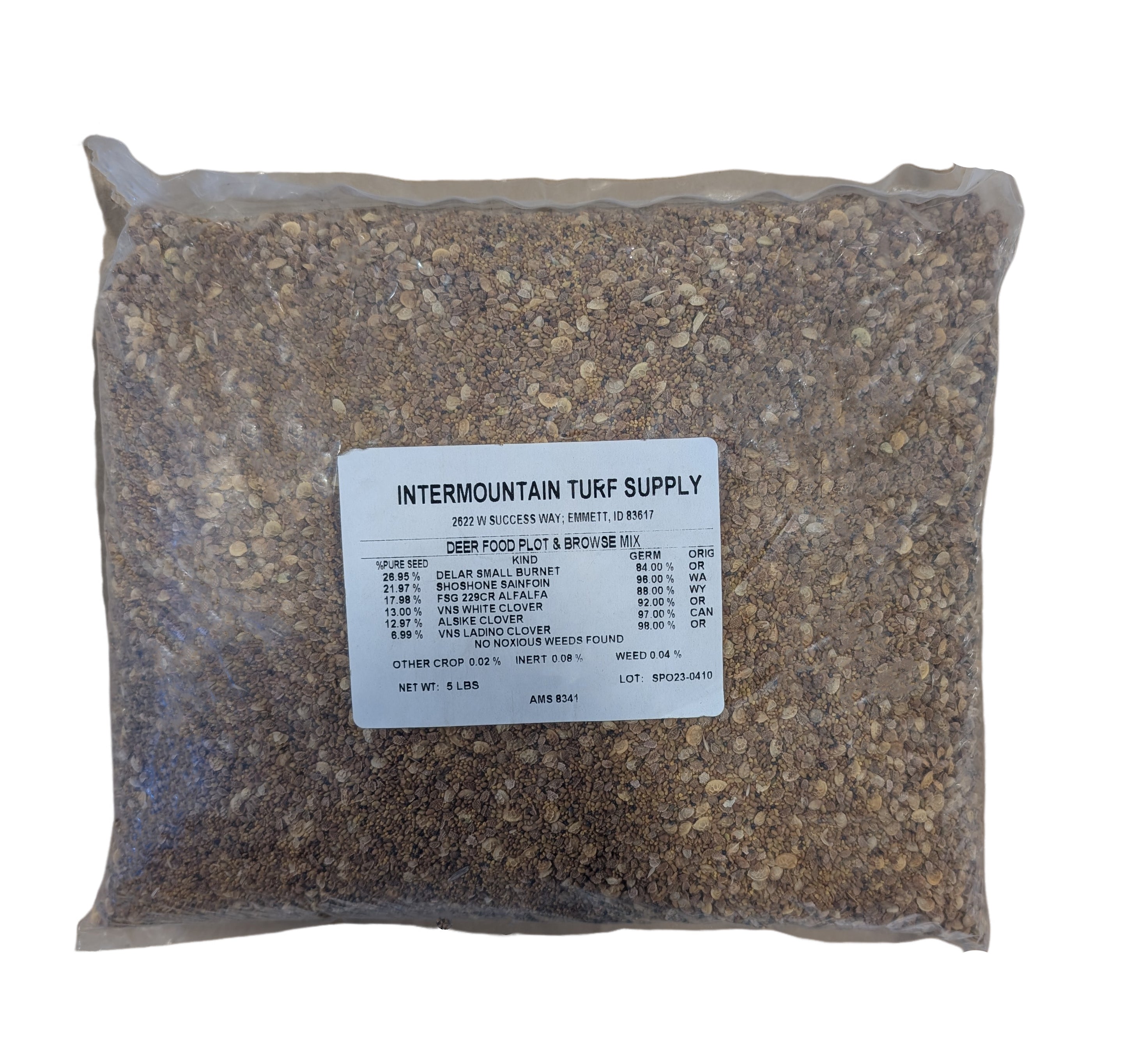 Deer Food Plot and Browse Seed Mix bag (5 lbs)