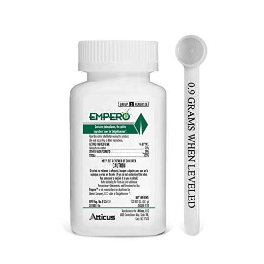 sedgehammer turf herbicide label Empero Herbicide