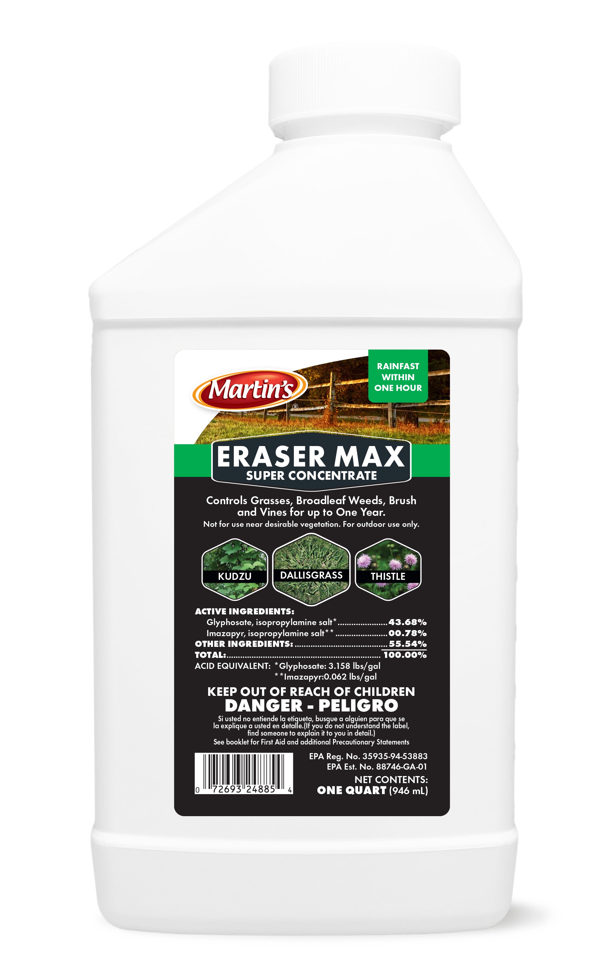 eraser max herbicide mixing instructions Eraser Max Super Concentrate quart (32 oz)