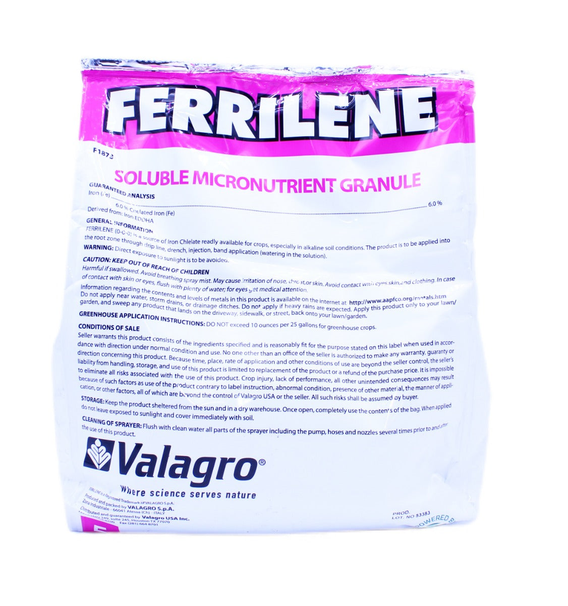 iron chelate herbicide Ferrilene 6% EDDHA Chelated Iron