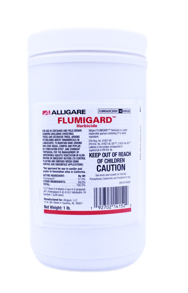 group 17 herbicide Flumigard Landscape and Aquatic Herbicide bottle (1 lb)