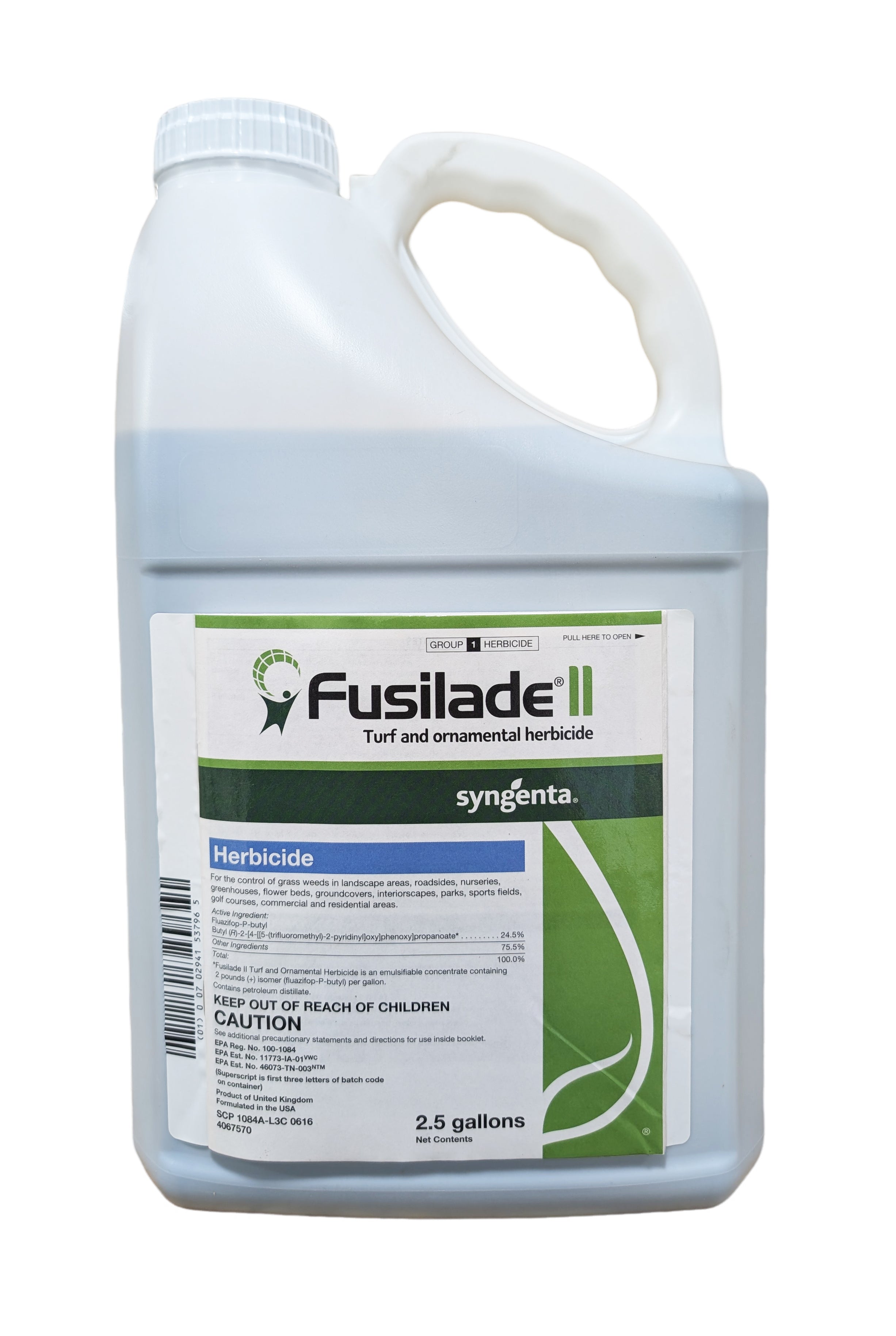 Fusilade II Herbicide jug (2.5 gal)