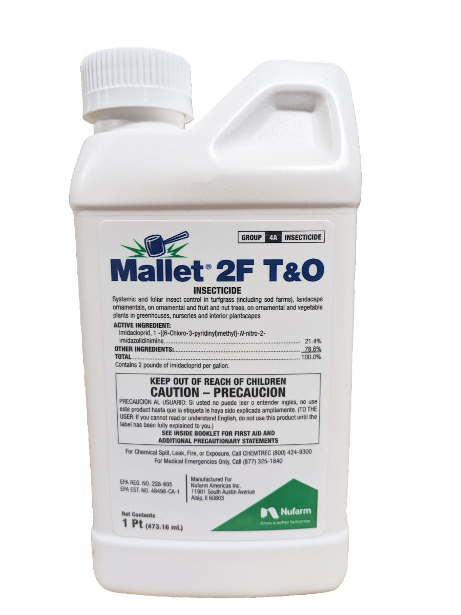 mallet herbicide Mallet 2F T&O Insecticide pint (16 oz)