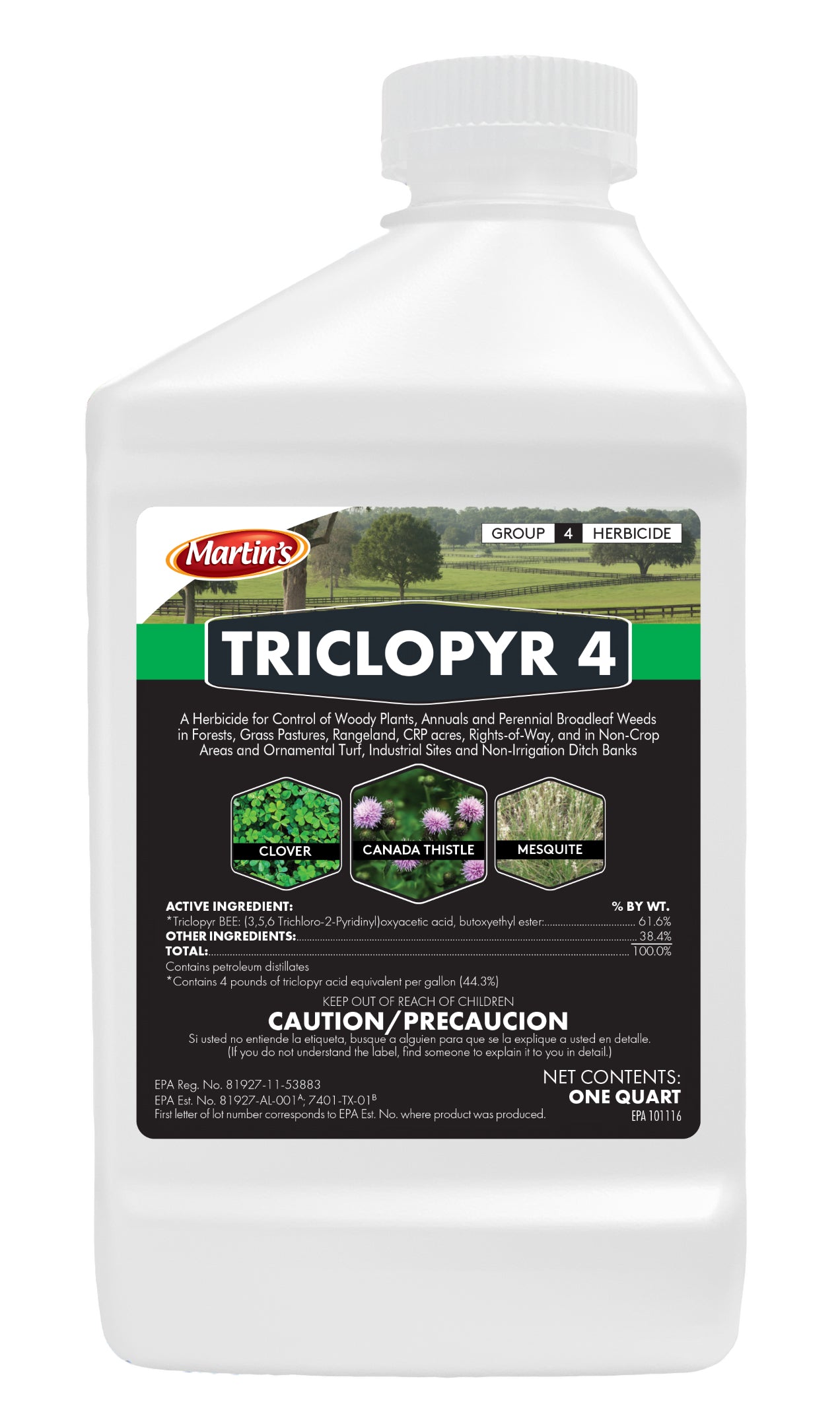 herbicide with triclopyr Martin’s Triclopyr 4
