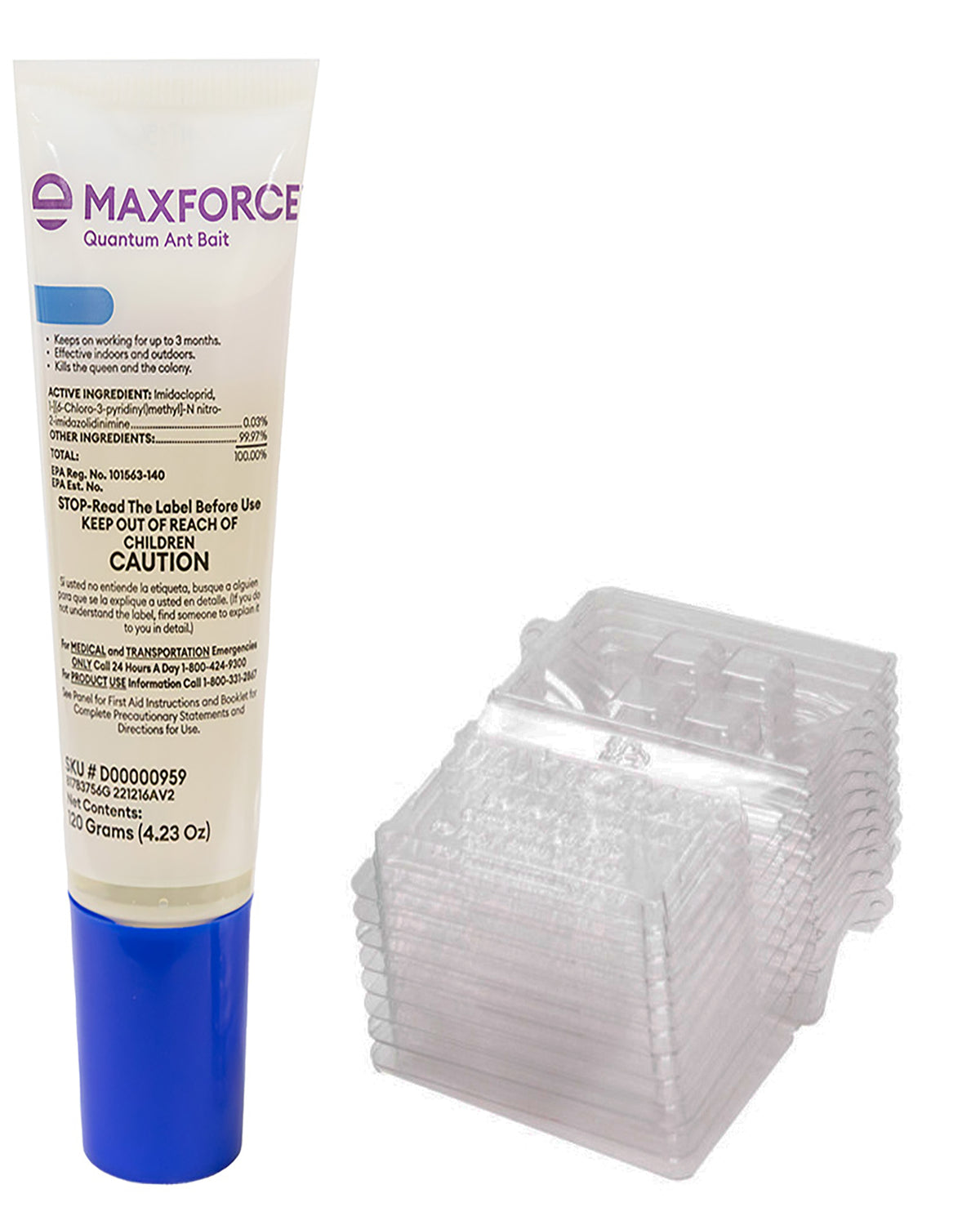 Maxforce Quantum Ant Bait tube (4.23 oz) (10 Bait Stations)