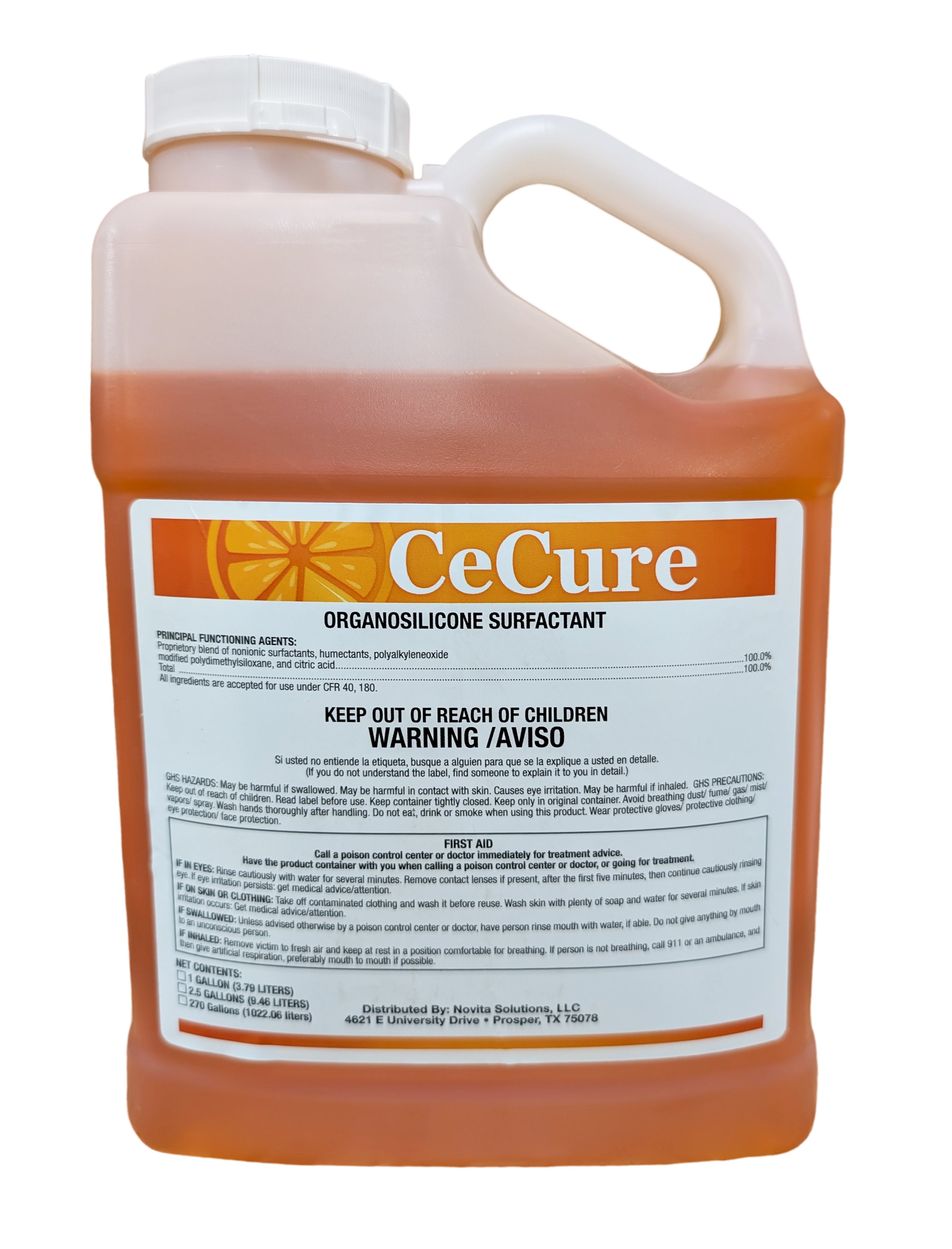 CeCure Organosilicone Surfactant gallon (128 oz)