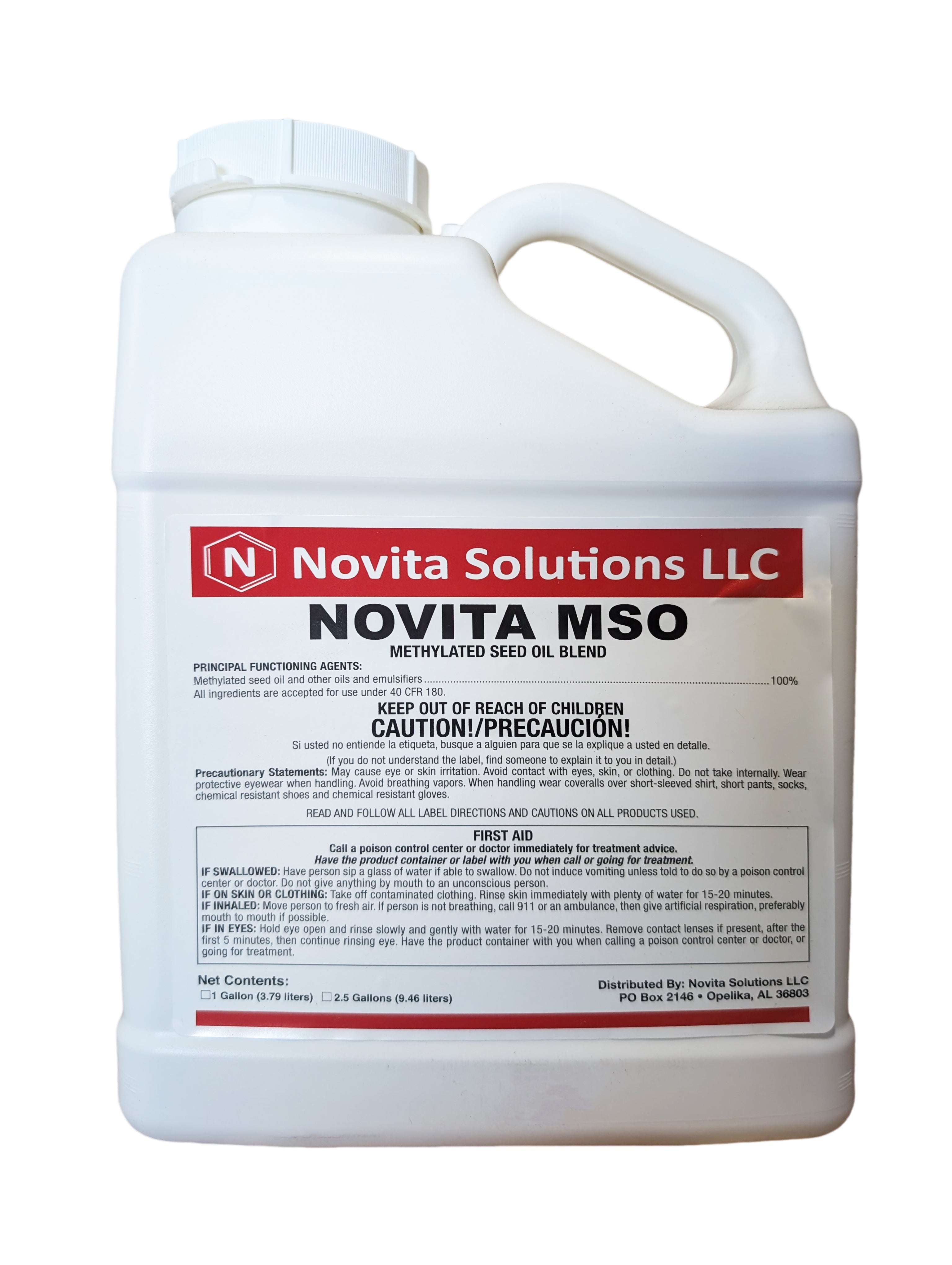 mso herbicide Novita MSO methylated seed oil surfactant gallon (128 oz)