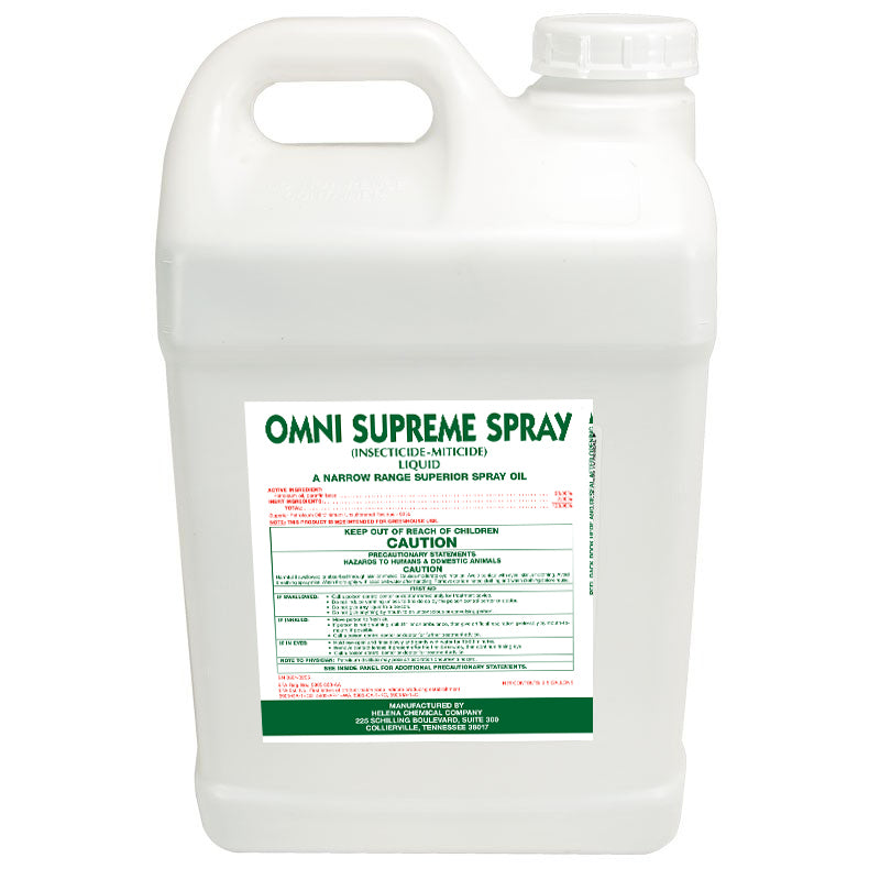 Omni Supreme Spray Oil jug (2.5 gal)