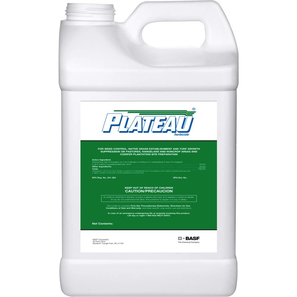 chemical herbicide Plateau Herbicide 128oz- Range and Pasture Weed Control Imazapyr