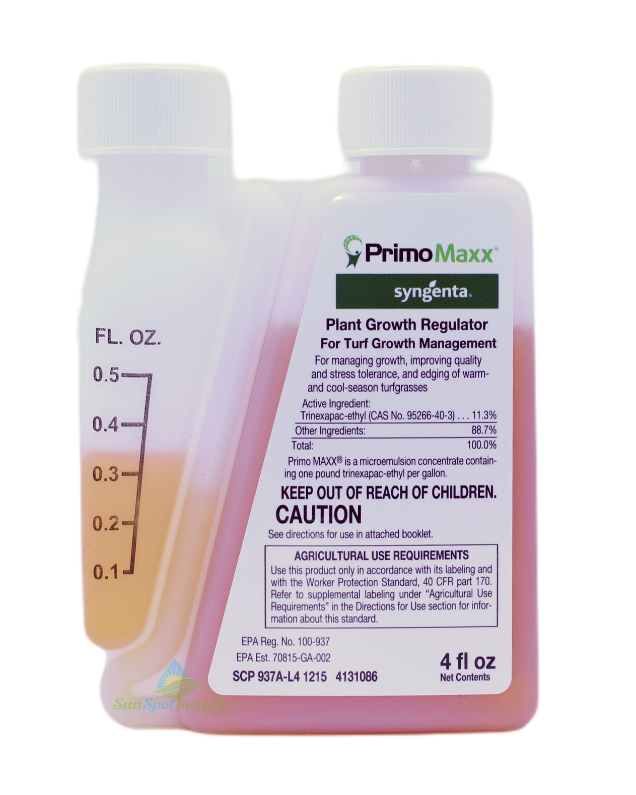primo herbicide Primo Maxx Turf Growth Regulator bottle (4 oz)
