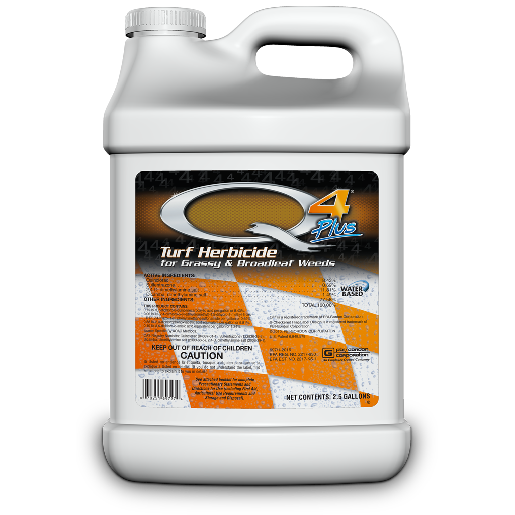 Q4 Plus Herbicide jug (2.5 gal)