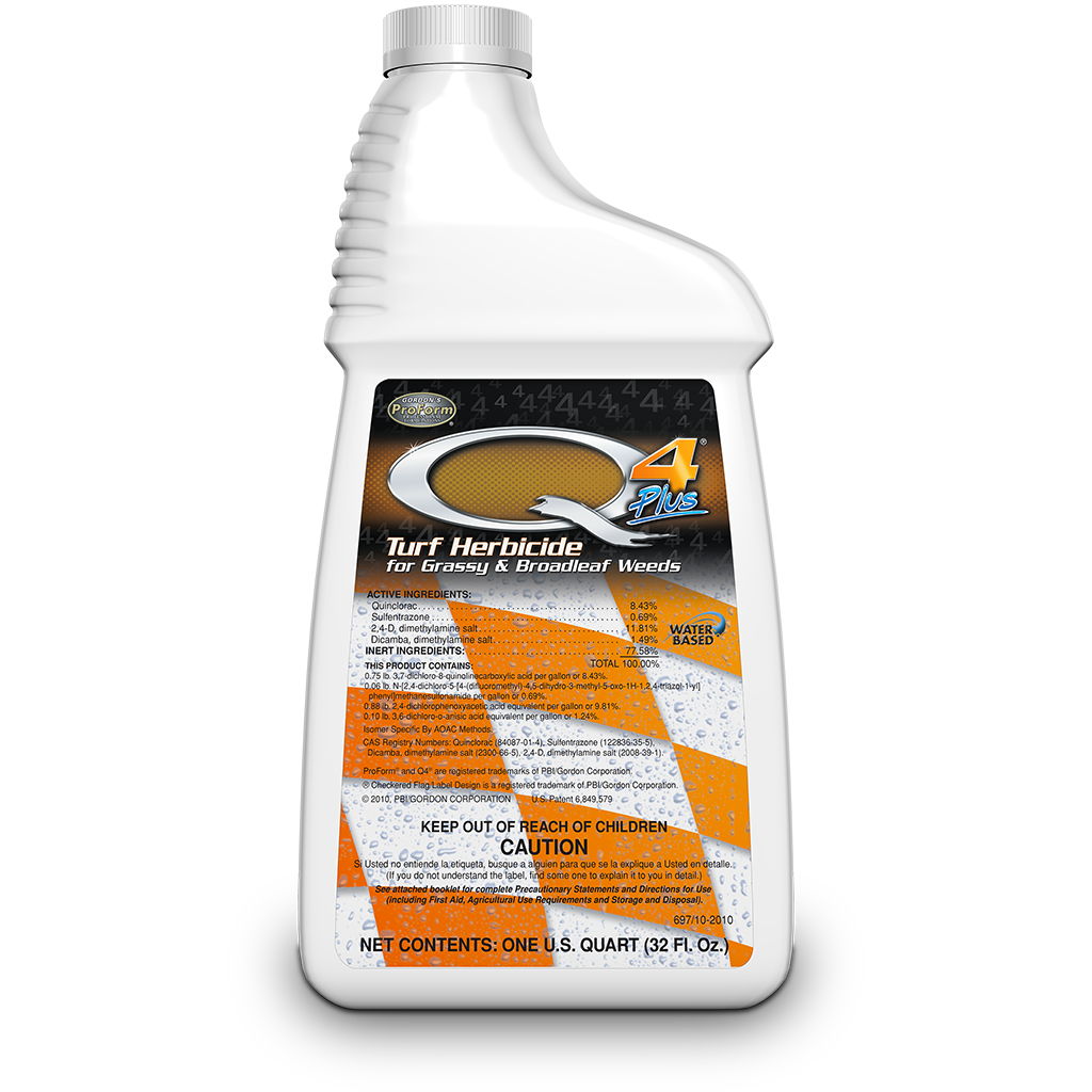 q4 herbicide application Q4 Plus Herbicide quart (32 oz)