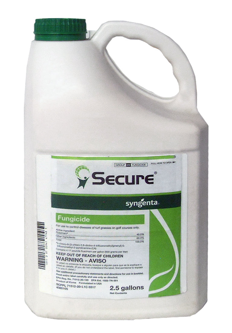 Secure Fungicide jug (2.5 gal)