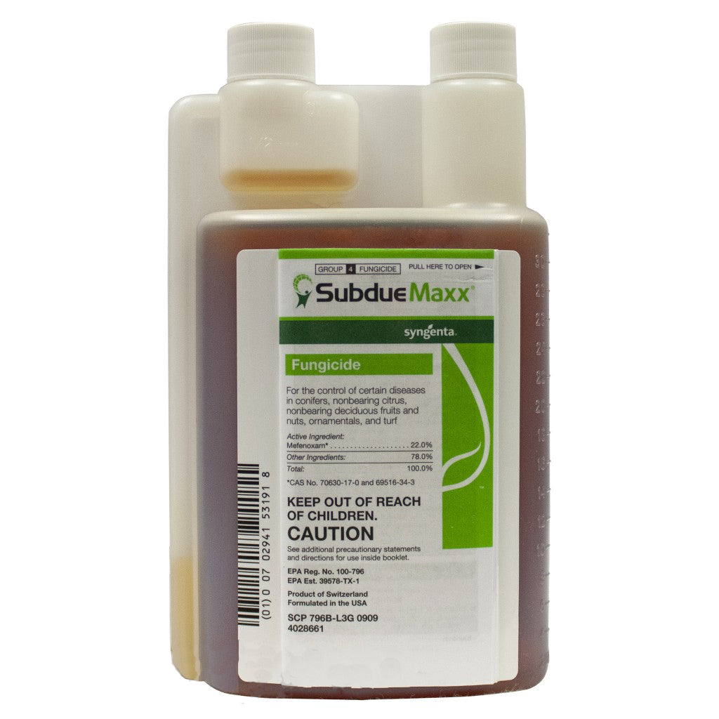 Subdue MAXX Fungicide - grouped