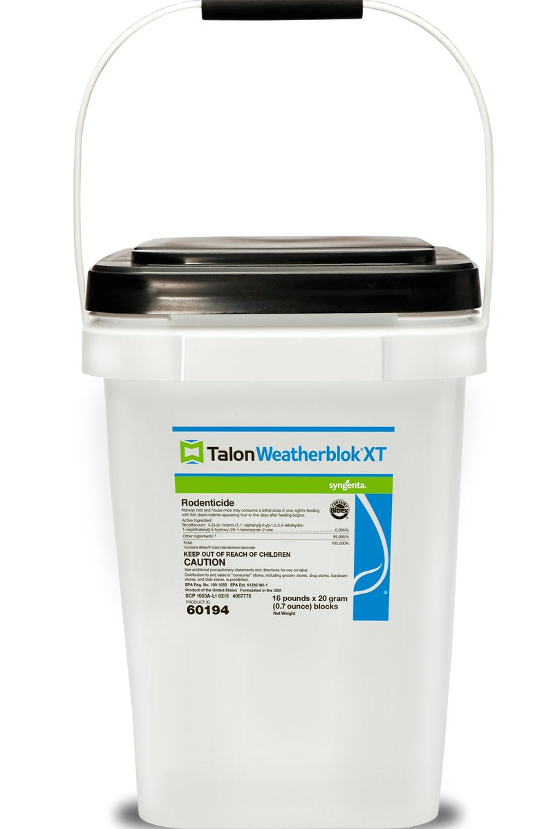 Talon Weatherblok XT Rodenticide bucket (16 lbs)