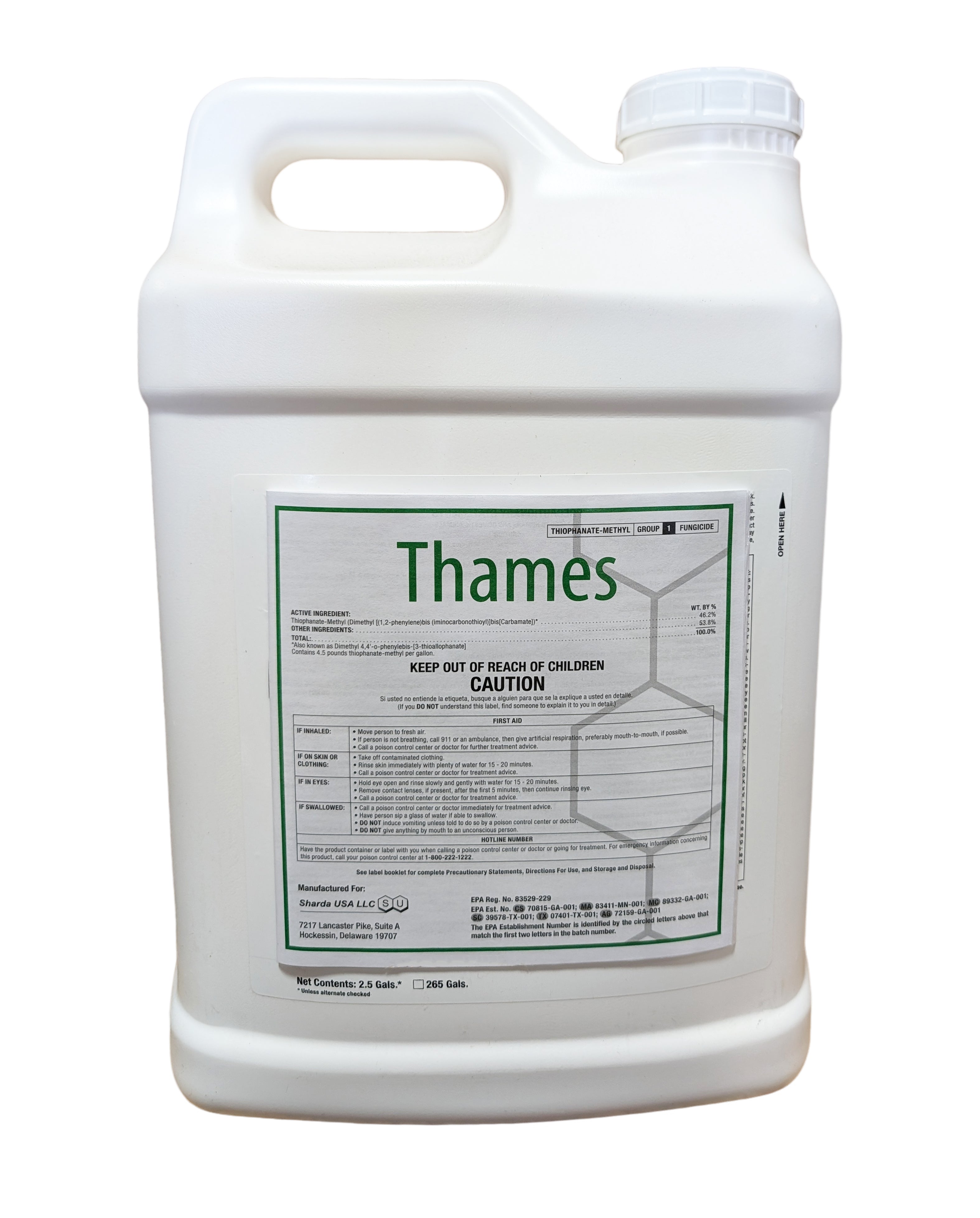 Thames F Fungicide (3336 F) jug (2.5 gal)