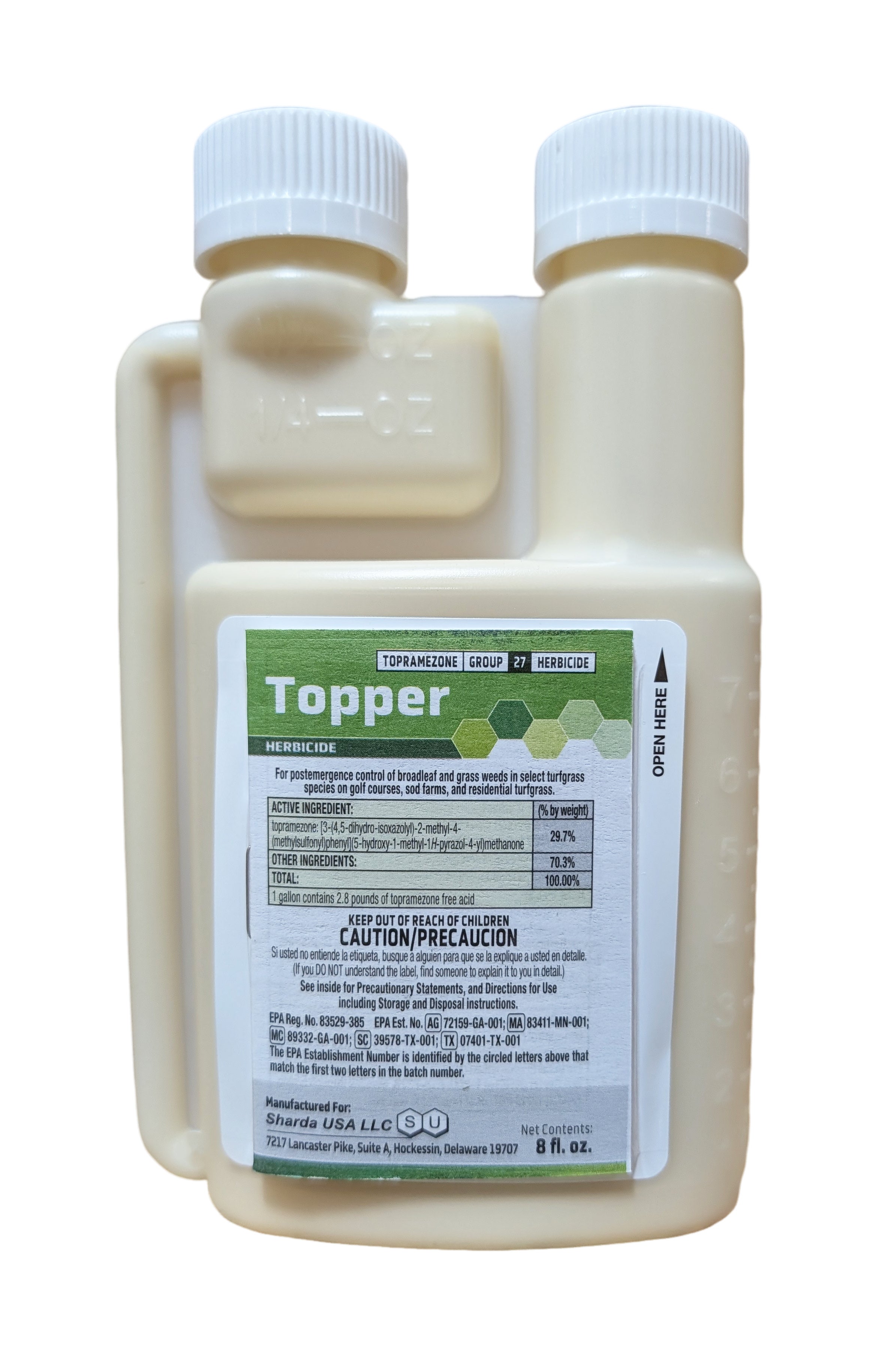 Topper Herbicide (Pylex) bottle (8 oz)