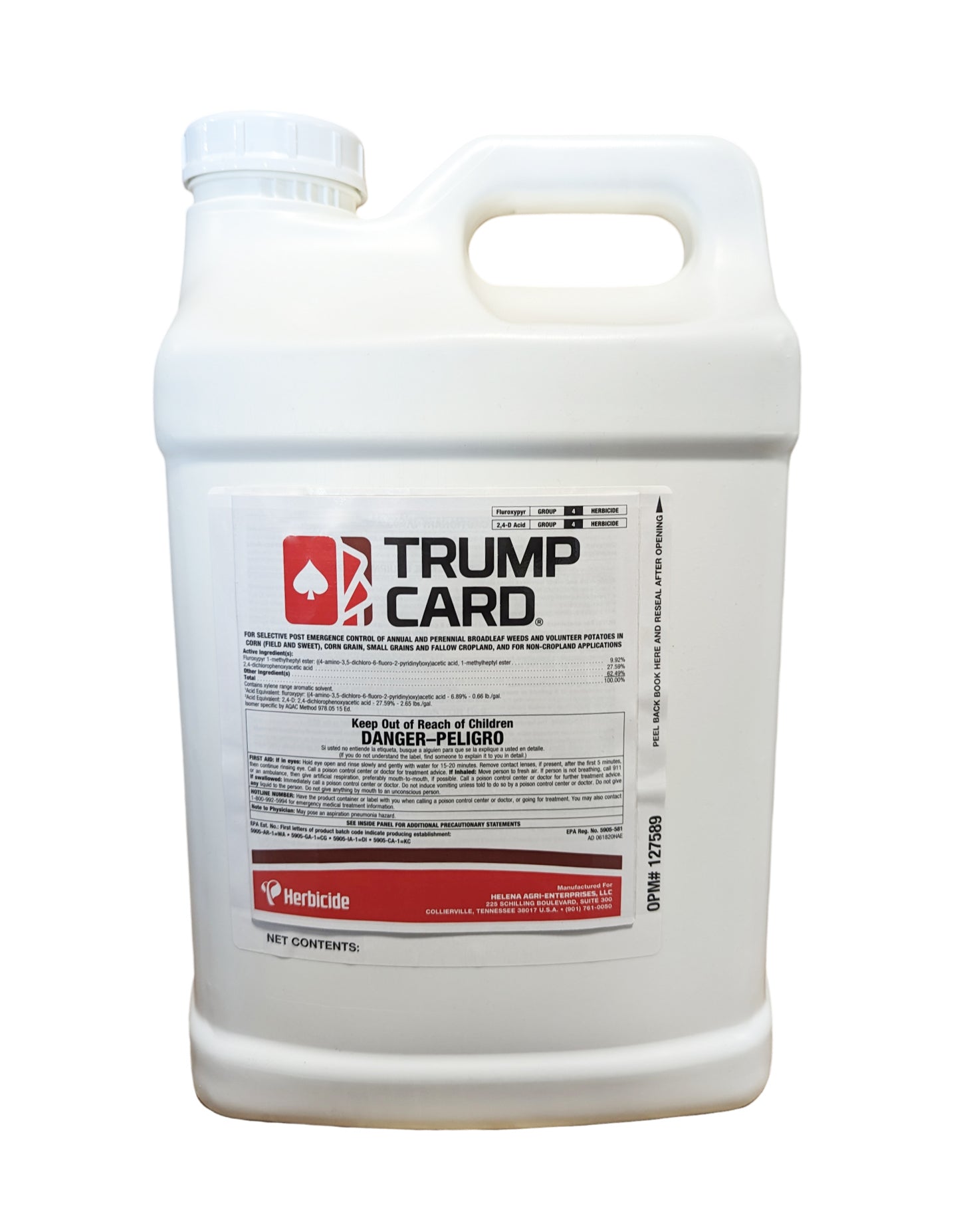 salvo herbicide rate Trump Card Herbicide jug (2.5 gal)