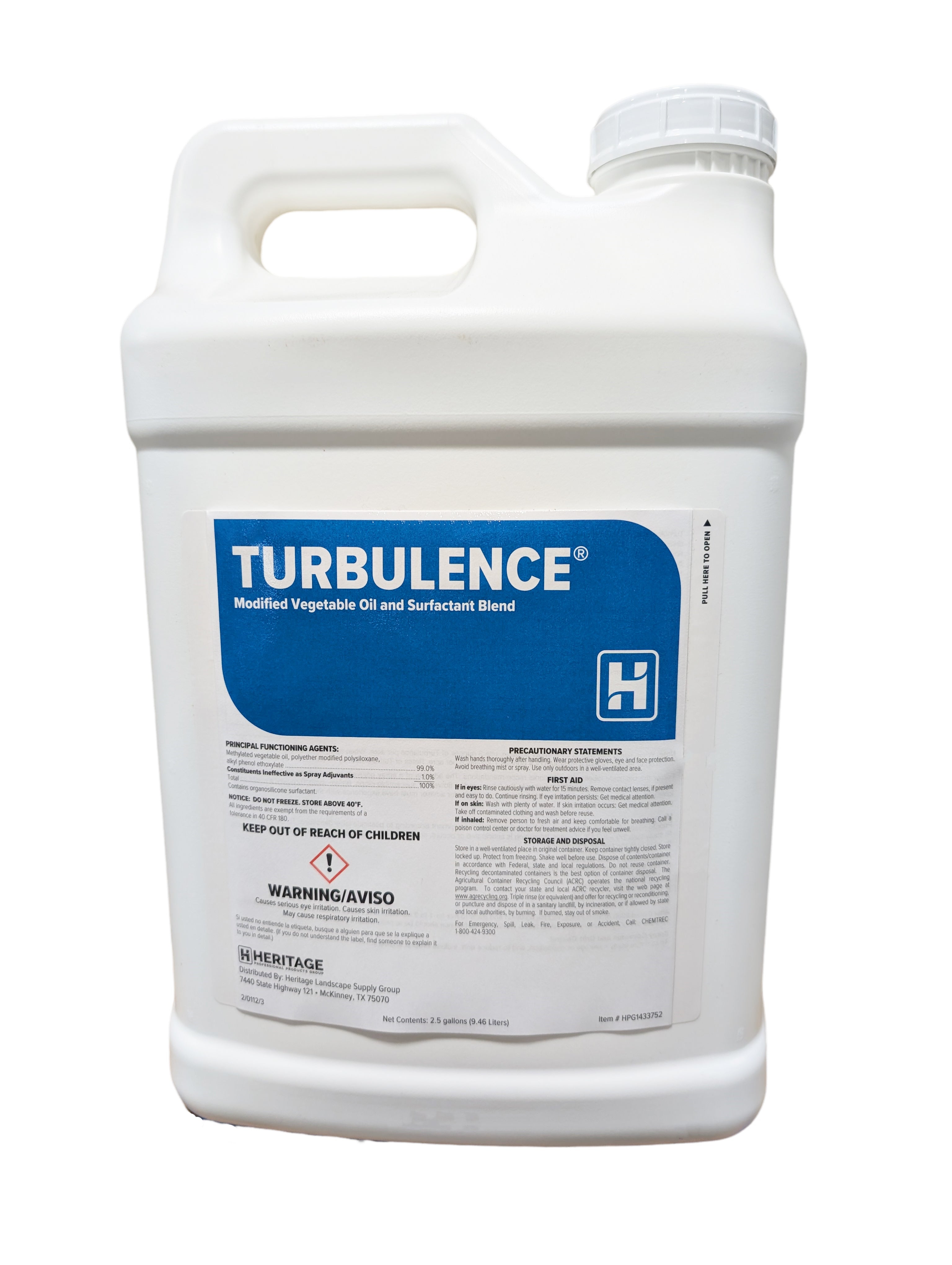 Turbulence MVO and Silicone Surfactant Blend