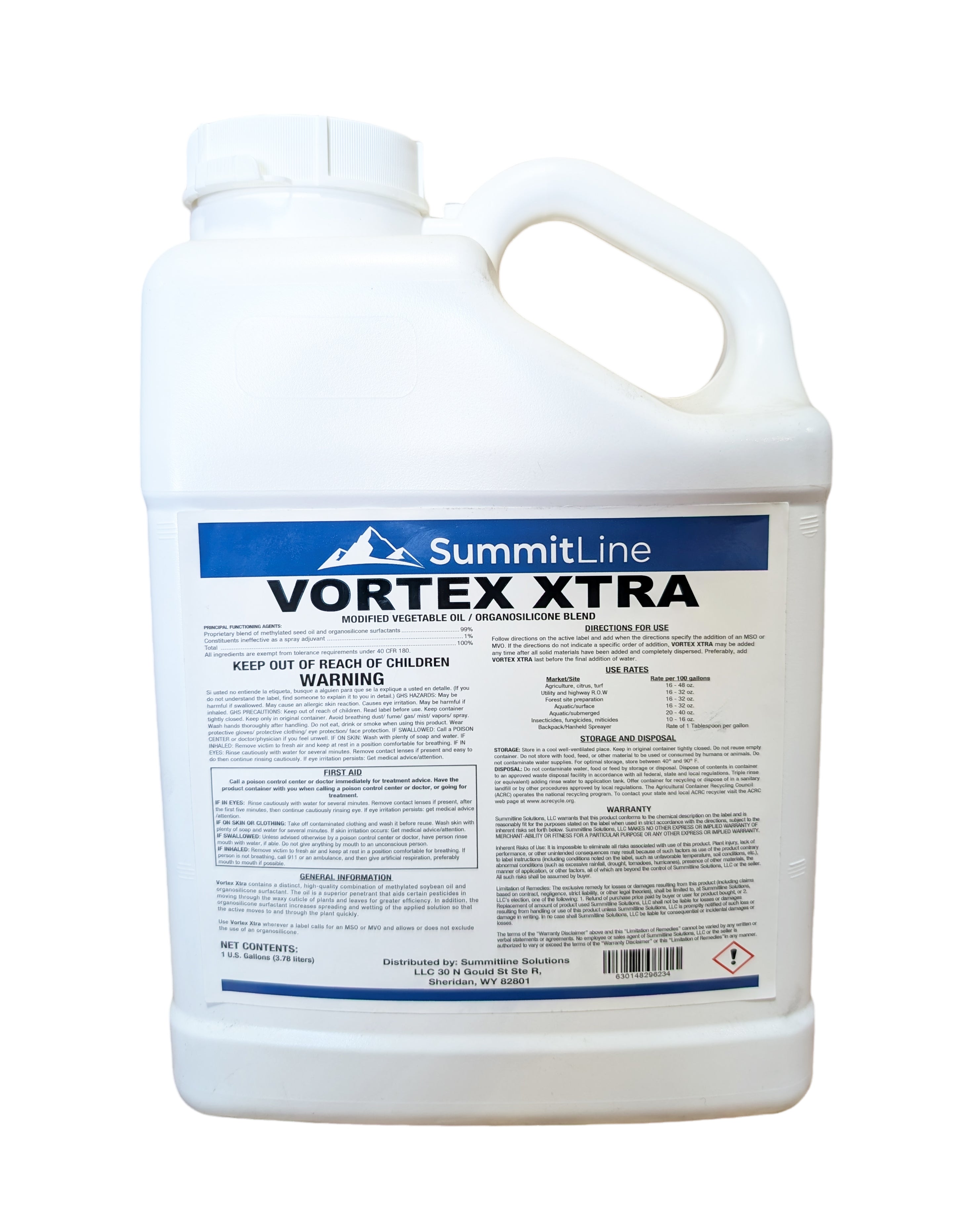 Vortex Xtra Premium Organosilicone MSO Spray Adjuvant gallon (128 oz)