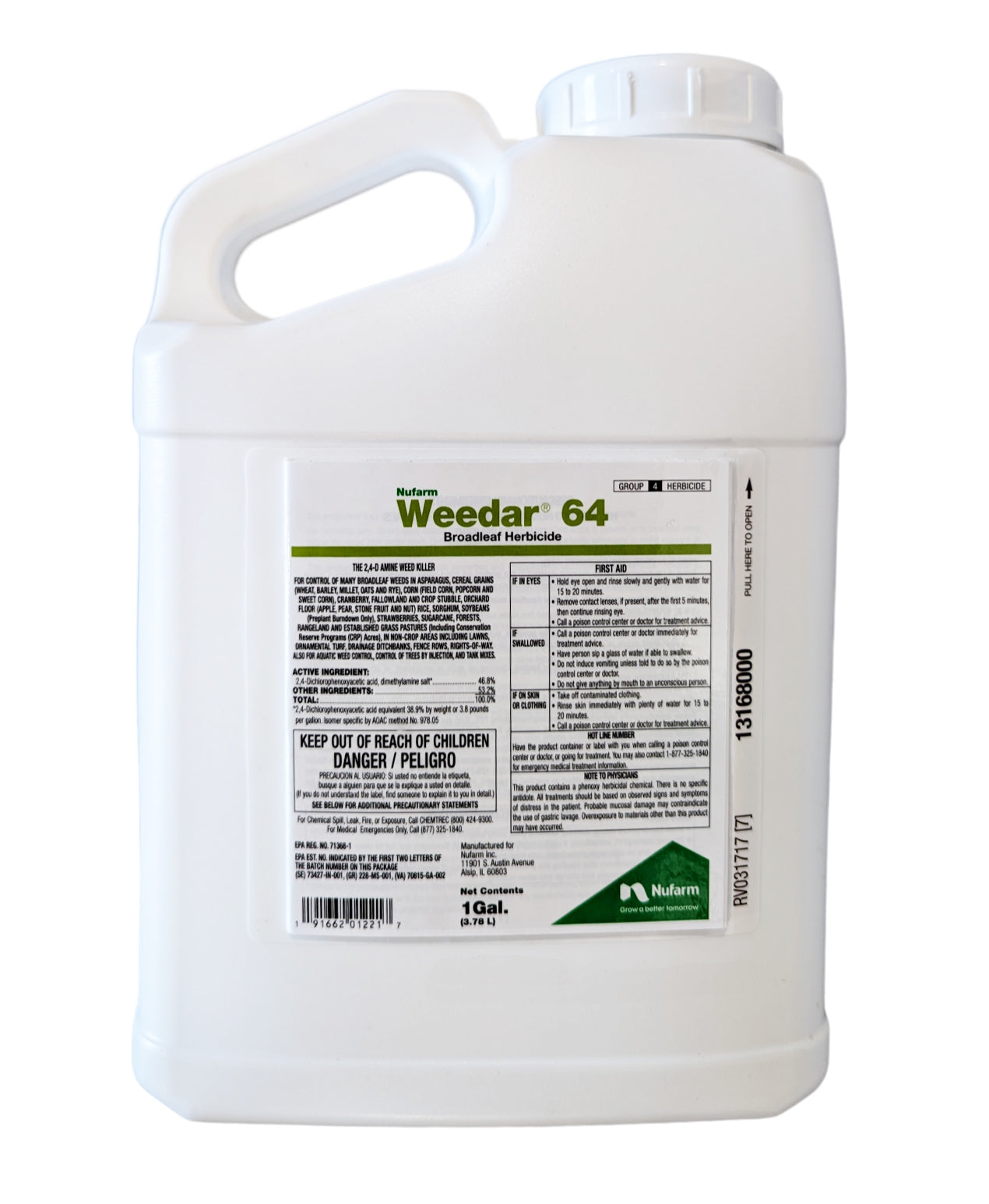 weedall herbicide NUFARM Weedar 64 Broadleaf Herbicide 128oz