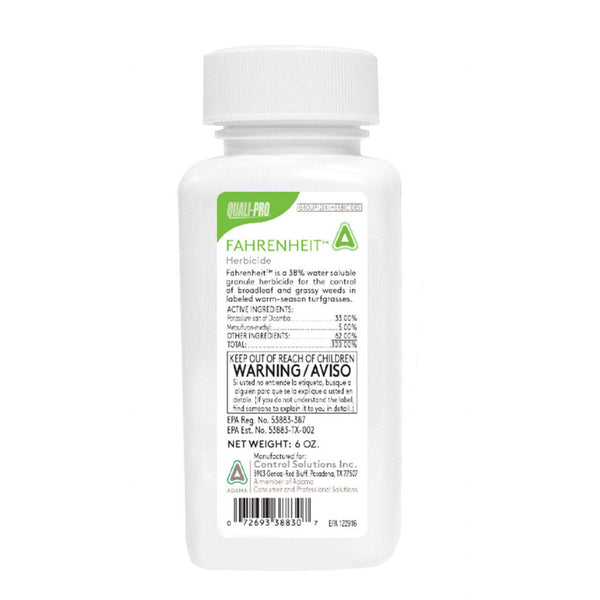 fahrenheit herbicide vs celsius Fahrenheit Herbicide – Broad-Spectrum Weed Control for Turfgrass 6 oz
