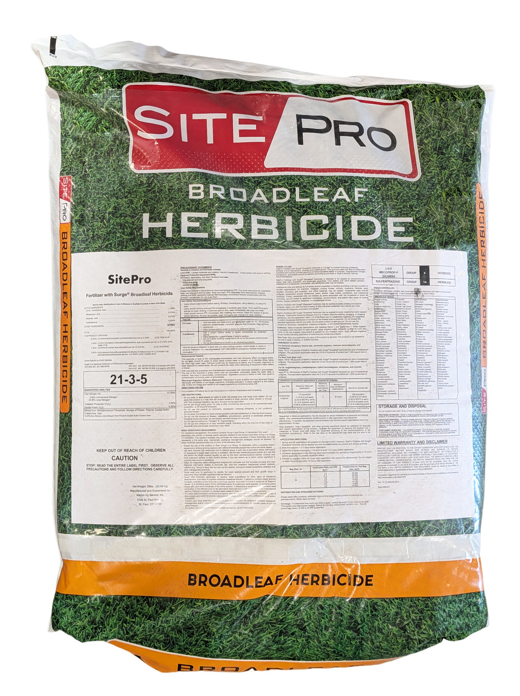 surge herbicide for sale SitePro 21-3-5 Weed & Feed with Surge Broadleaf Herbicide bag (50 lbs)