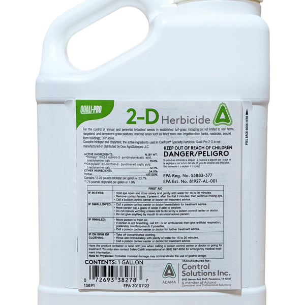 dow defendor herbicide label 2-D Herbicide