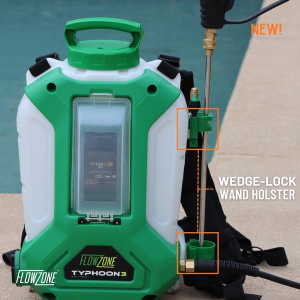 Flowzone Typhoon 3 Battery Powered Backpack Sprayer (4-Gallon)