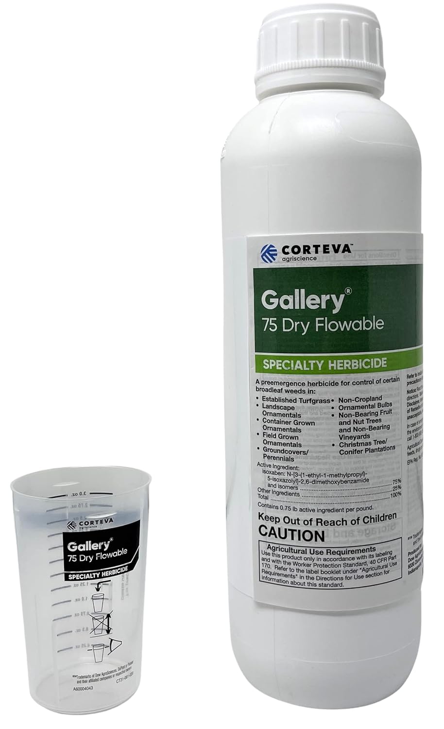Gallery 75 DF Specialty Herbicide bottle (1 lb)