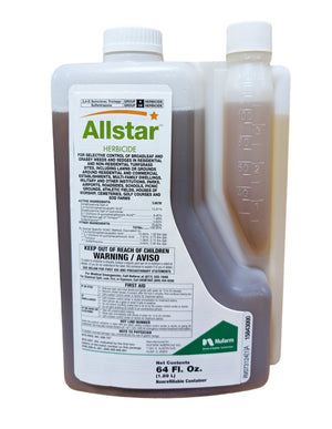 Allstar Turf Herbicide bottle (64 oz) - simple