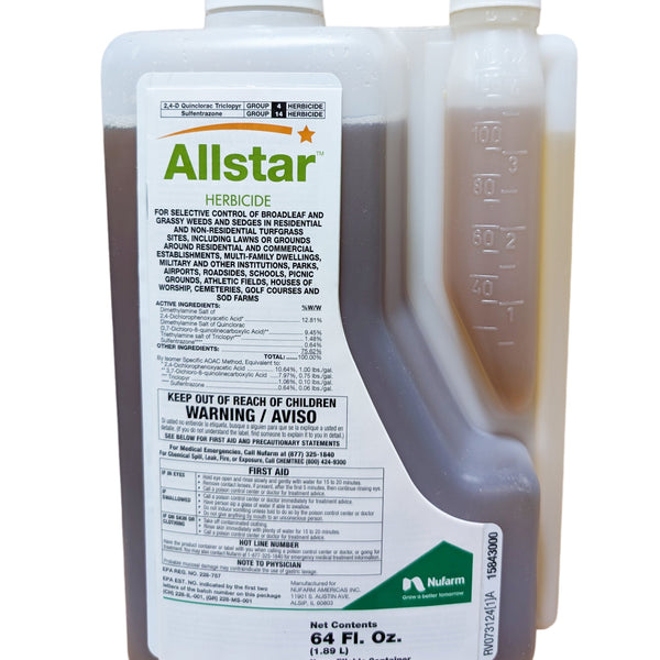 nufarm trillion turf herbicide Allstar Turf Herbicide bottle (64 oz)