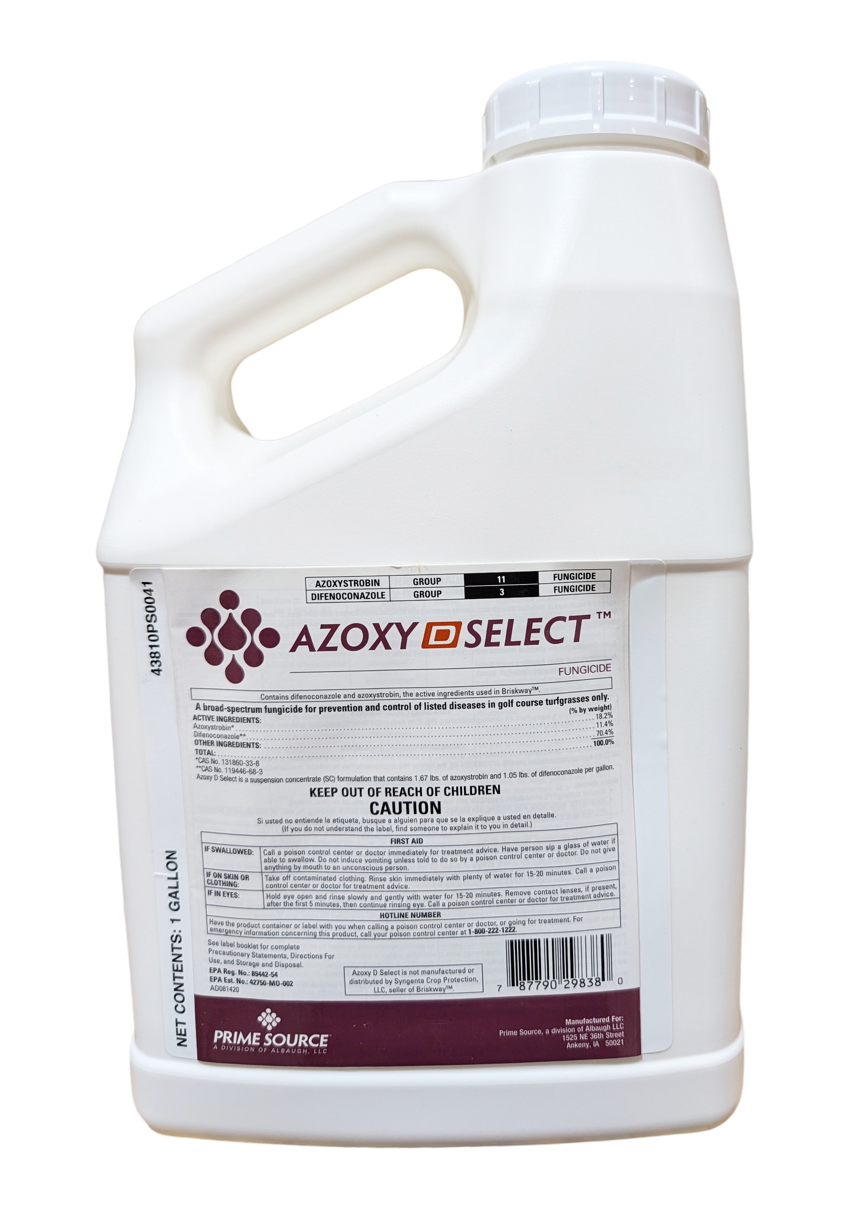 Azoxy D Select Fungicide gallon (128 oz)