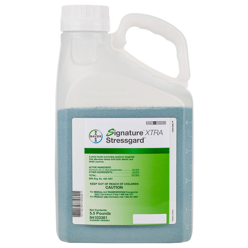 Signature Xtra Stressgard Fungicide bottle (5.5 lbs)