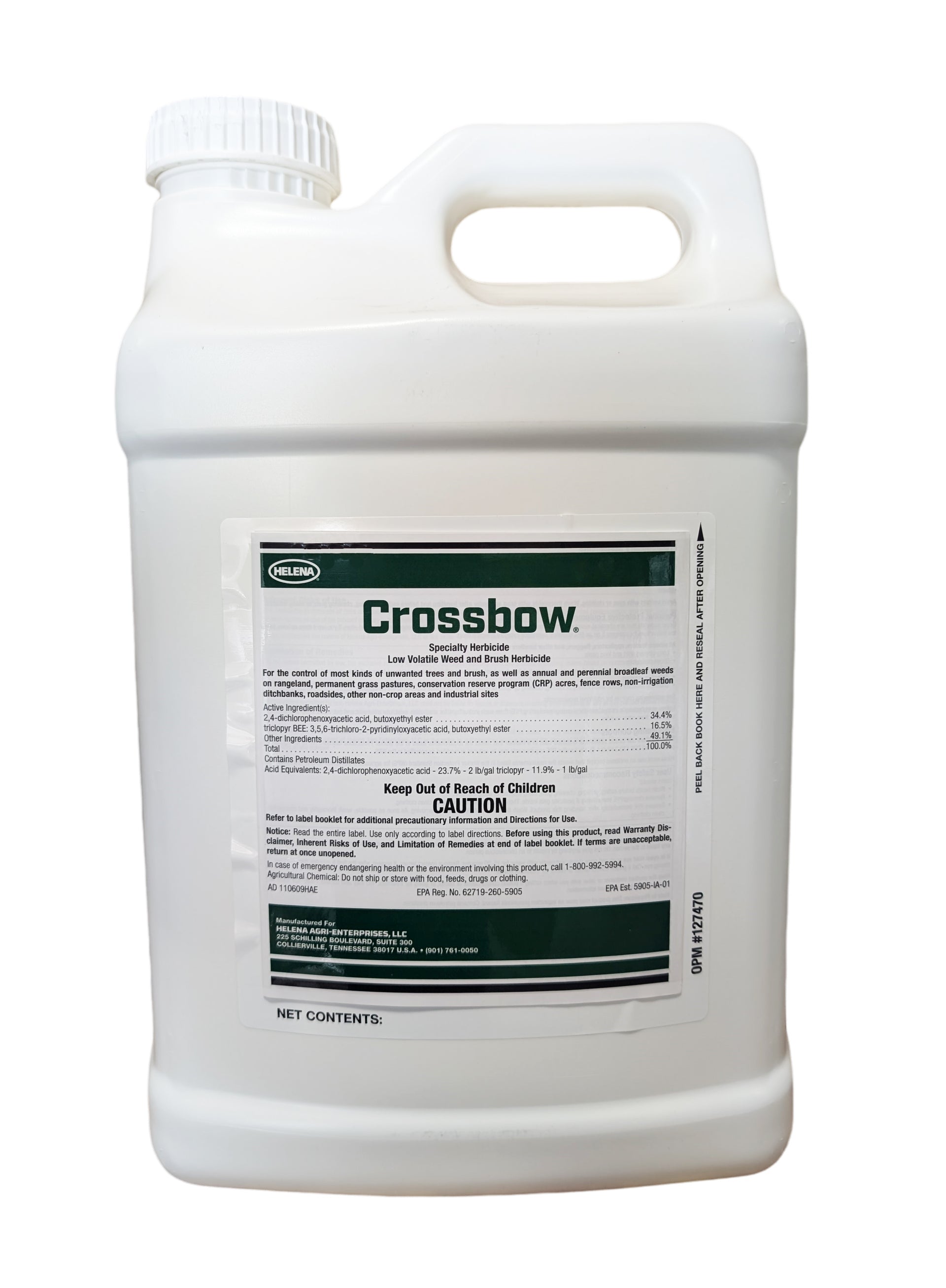 Crossbow Herbicide jug (2.5 gal)