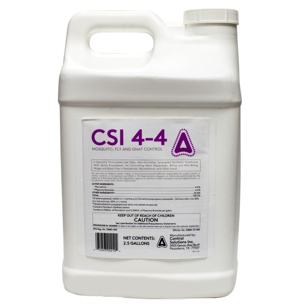 CSI 4-4 Mosquito Fly & Gnat Control jug (2.5 gallons) - simple