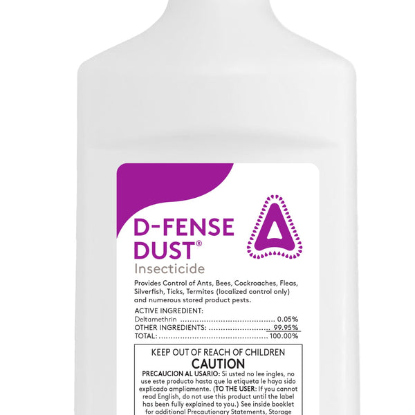 D-Fense Dust Insecticide – Long-Lasting Pest Control | 1 lb