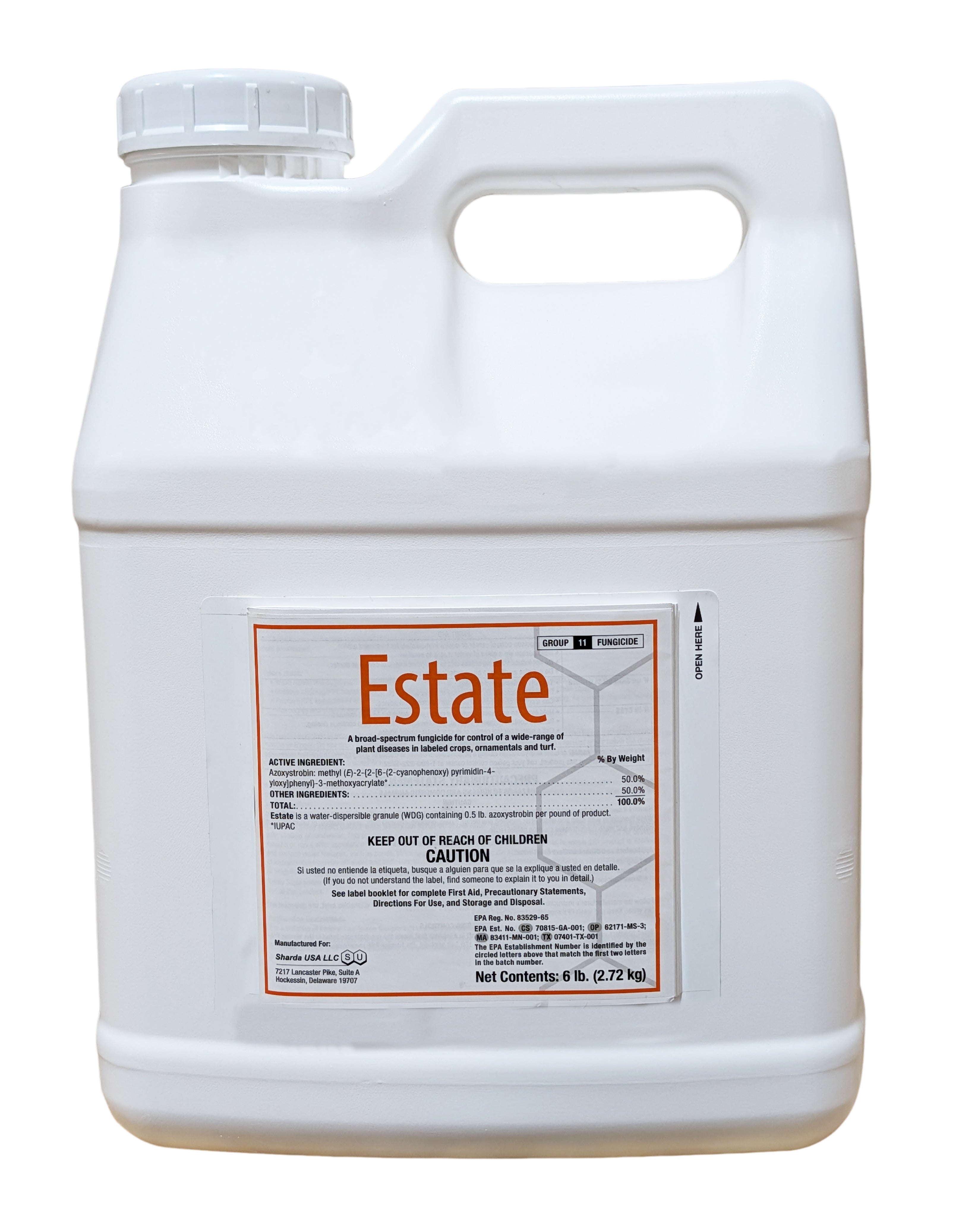 Estate Azoxystrobin 50 Fungicide bottle (6 lbs)