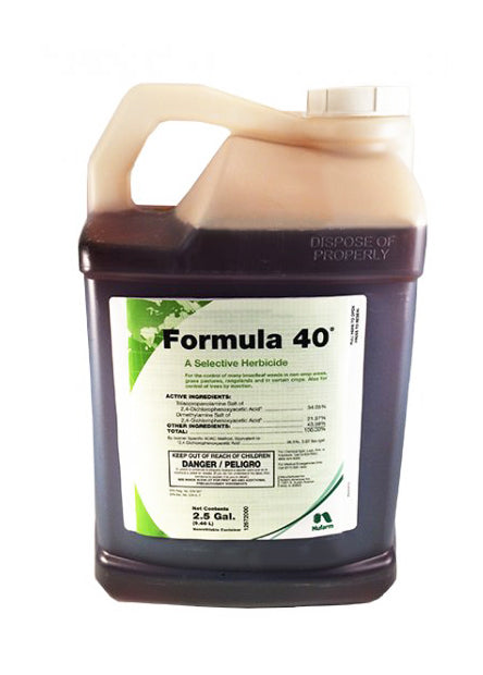 Formula 40 herbicide 2.5 gallons