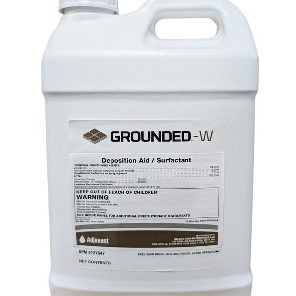 grounded herbicide label Grounded Spray Adjuvant jug (2.5 gal)