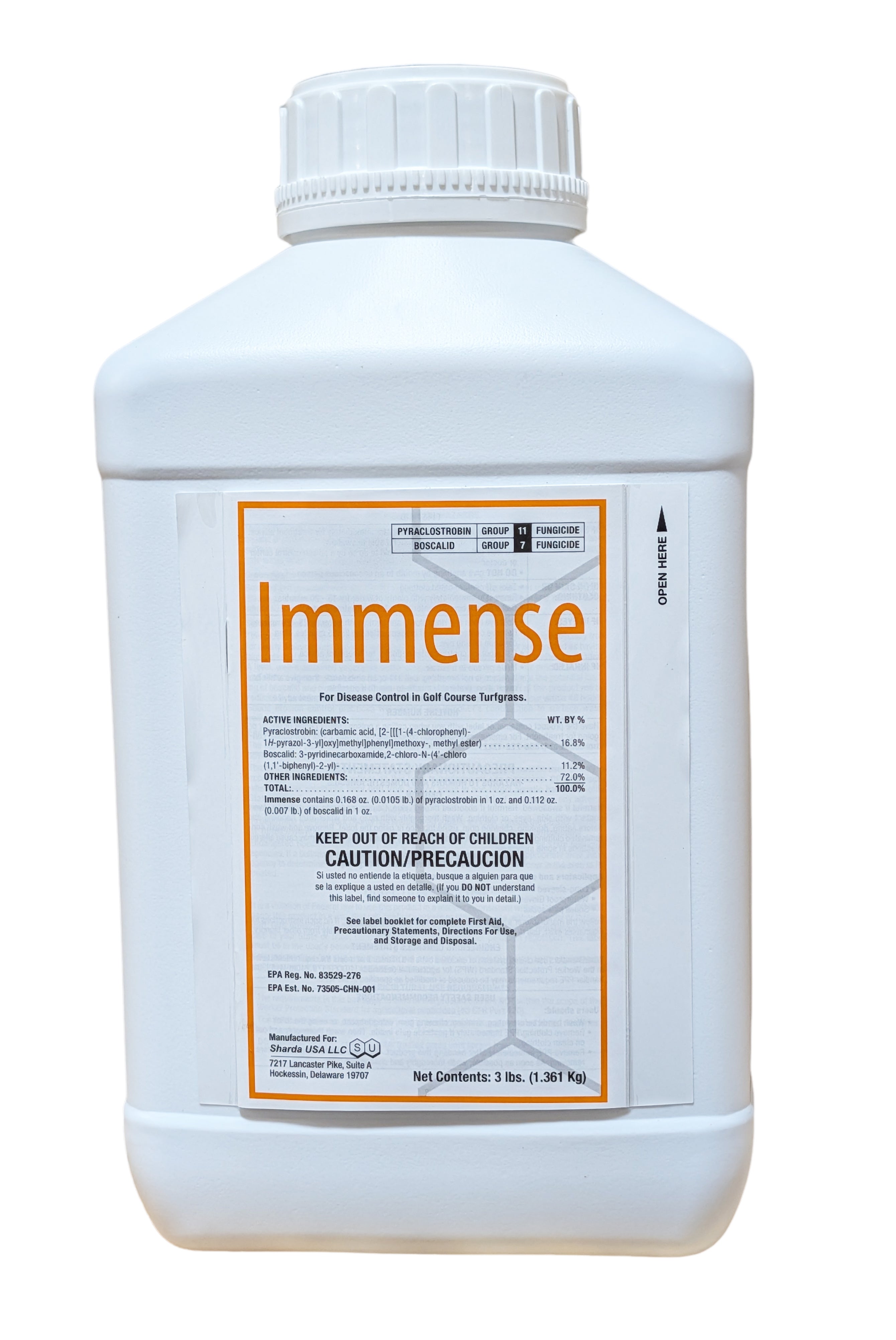 Immense Fungicide bottle (3 lbs)